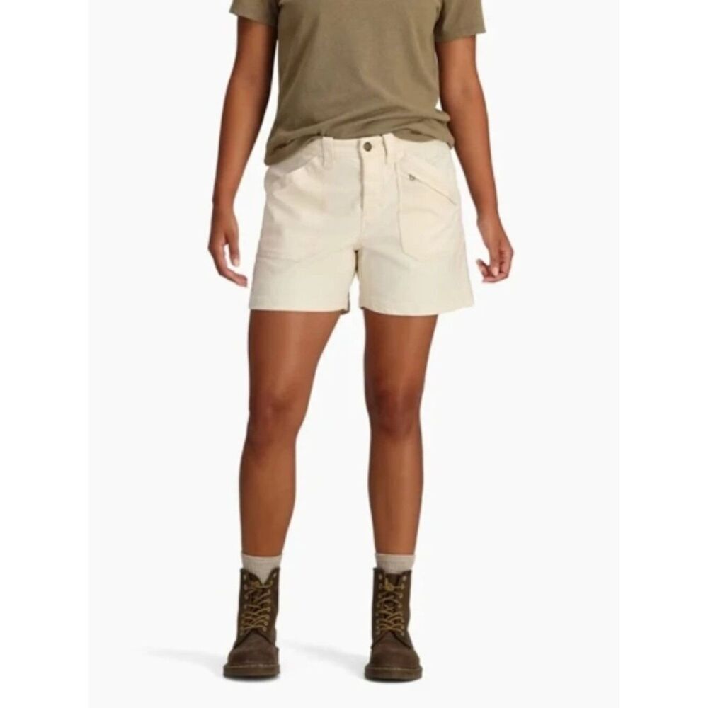 NWOT Royal Robbins Half Dome Short Cotton/Modal Blend Undyed in Size 2